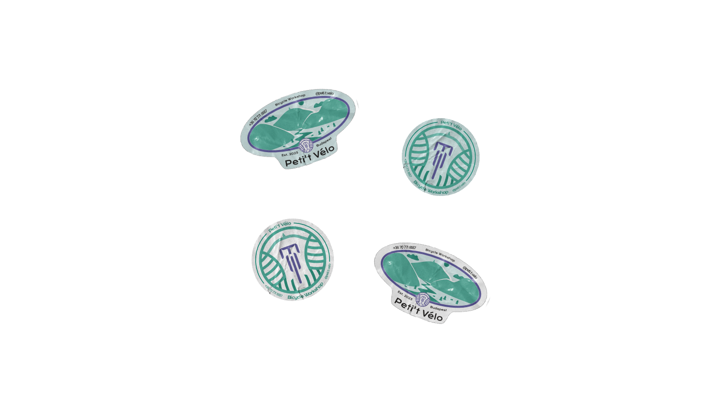 Le Petit Velo Stickers