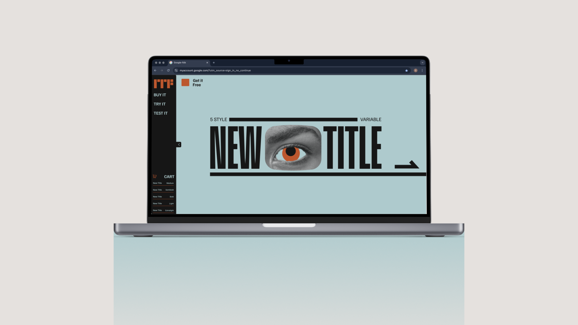 New Title Website Concept