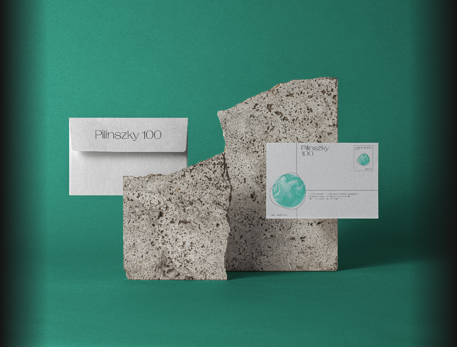 Pilinszky 100 - lila kompozíció